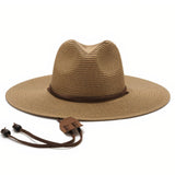 Chapeau de Paille Type Jardinier — Chapeau de Paille de Jardinier