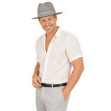 Chapeau-de-Paille-Avec-Ruban-Gris-5