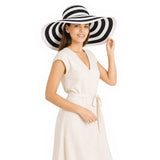 Chapeau-de-Paille-Capeline-Raye-Noir-et-Blanc-3