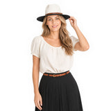 Chapeau-de-Paille-Chic-Classe-Noir-et-Blanc-2