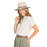 Chapeau-de-Paille-Chic-Classe-Rose-et-Vert-3