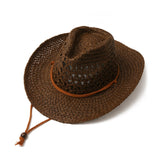Chapeau-de-Paille-Country-Femme-Marron