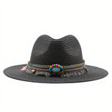 Chapeau-de-Paille-Femme-Boheme-Noir