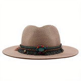 Chapeau-de-Paille-Femme-Boheme-Rose