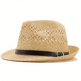 Chapeau-de-Paille-Femme-Leger-Beige