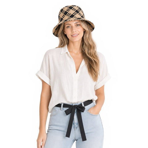 Chapeau-de-Paille-Forme-Cloche-Noir-2