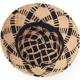 Chapeau-de-Paille-Forme-Cloche-Noir-5