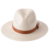 Chapeau de Paille Mode Homme — Chapeau de Paille Basique Panama