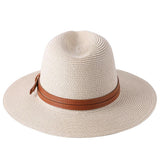 Chapeau de Paille Mode Homme — Chapeau de Paille Basique Panama
