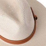 Chapeau de Paille Mode Homme — Chapeau de Paille Basique Panama