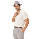 Chapeau-de-Paille-Mode-Homme-Gris-5