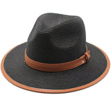 Chapeau-de-Paille-Panama-Blanc-Noir