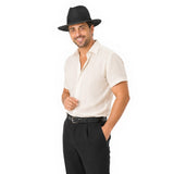 Chapeau-de-Paille-Pour-Homme-Noir-5