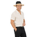 Chapeau-de-Paille-Tricolore-Noir-5