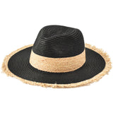 Chapeau-de-Paille-Tricolore-Noir