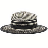 Chapeau de Paille <br>Blanc et Noir