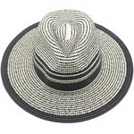 Chapeau de Paille <br>Blanc et Noir