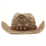 Chapeau de Paille <br>Tressée Cowboy