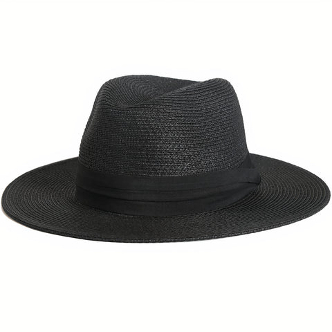 Chapeau De Paille Weror Pour Homme Et Femme - Bord Large 7 Cm Avec Bandeau Anti-transpiration - 9