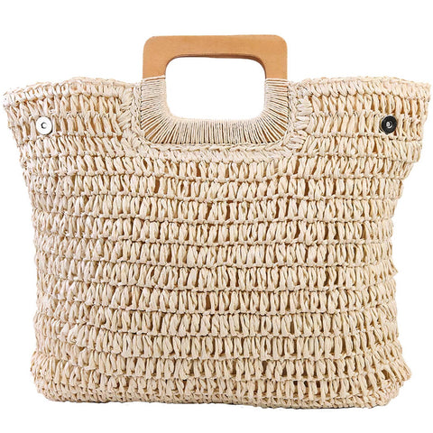 Grand Sac Plage Paille
