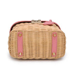 Sac à Main Osier <br>Bandoulière Rose