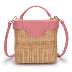 Sac à Main Osier <br>Bandoulière Rose