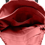 Sac Rond Paille <br>Rouge