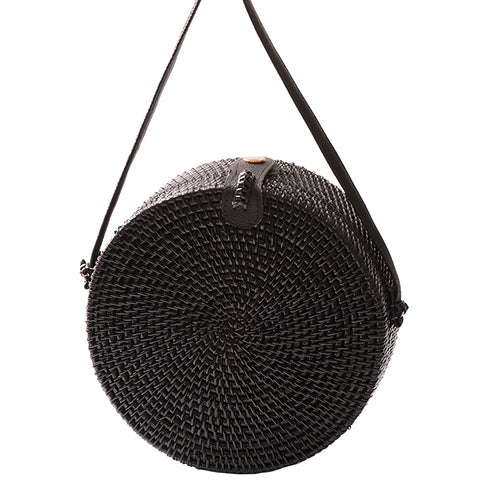 Sac Rond Osier <br>Noir